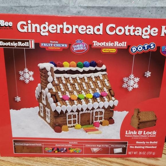 Build your very own Gingerbread House & or a Village, everything included - Picture 1 of 9